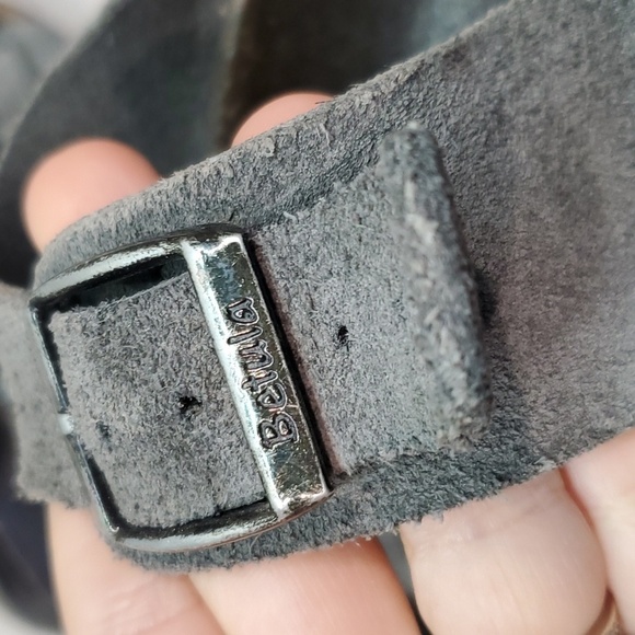 Birkenstock Betula Womens 3 Straps Suede Sandals Flats shoes sz 39/8 - Picture 11 of 11